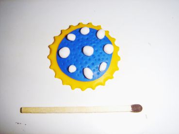 Miniatur - Blaubeerkuchen, Puppenstube - Kopie